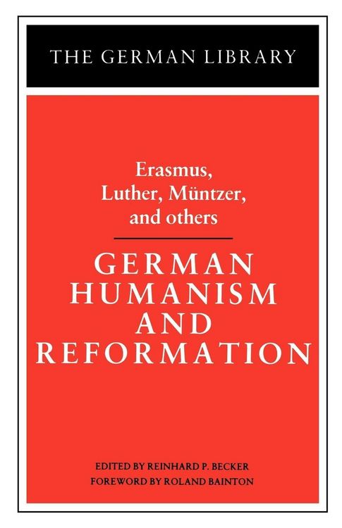 Produktbild: German Humanism and Reformation