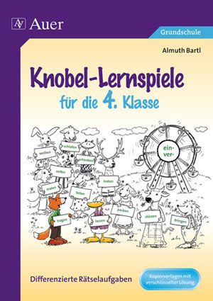 Produktbild: Knobel-Lernspiele f&uuml;r die 4. Klasse