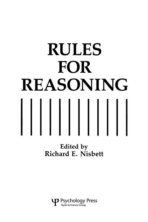 Produktbild: Rules for Reasoning