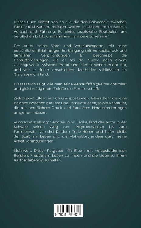 Produktbild: Verkaufskunst und Familiengl&uuml;ck