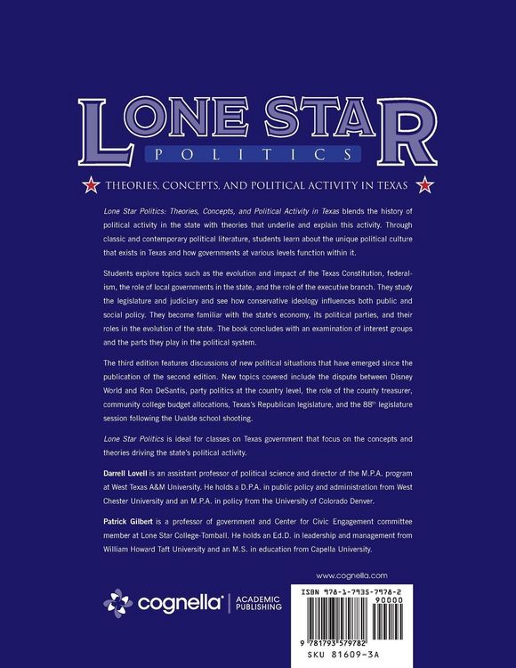 Produktbild: Lone Star Politics