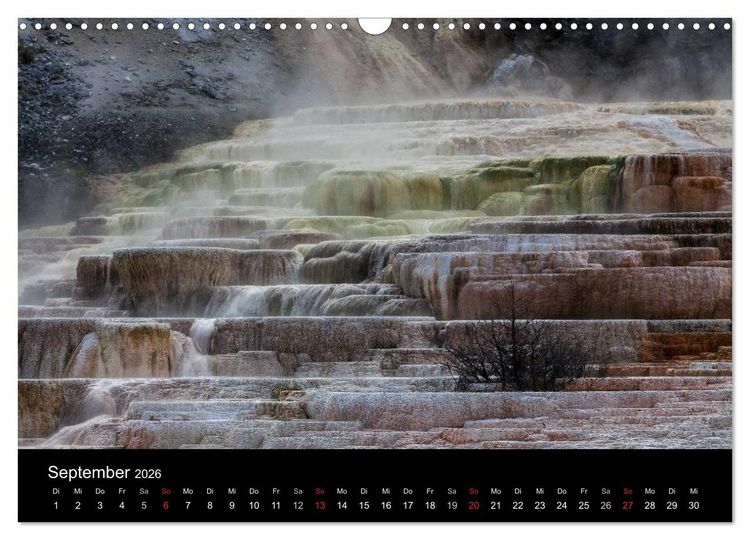 Produktbild: Wyoming & South Dakota (Wandkalender 2026 DIN A3 quer), CALVENDO Monatskalender