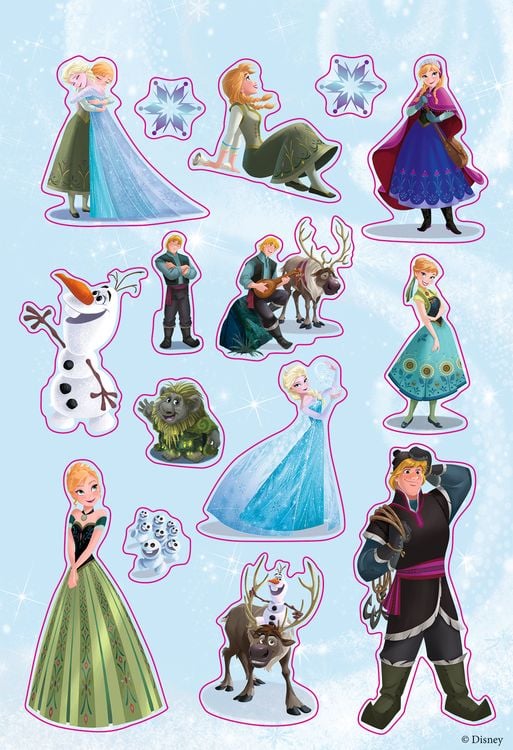 Produktbild: Disney Die Eiskönigin: Zauberhafter Sticker- und Malspaß