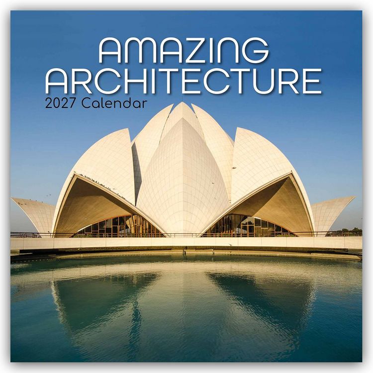 Produktbild: Amazing Architecture &ndash; Atemberaubende Architektur 2027 &ndash; 16-Monatskalender