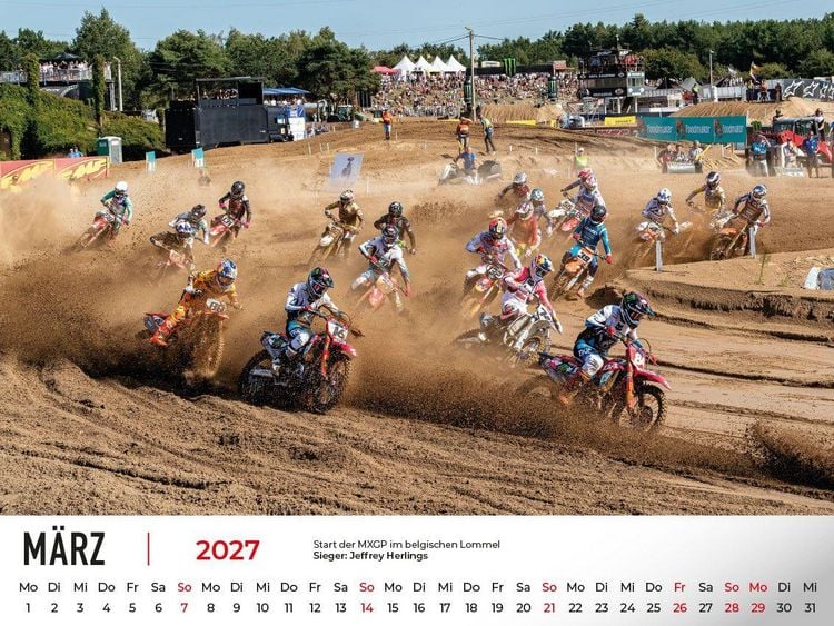 Produktbild: Motocross WM Kalender 2027