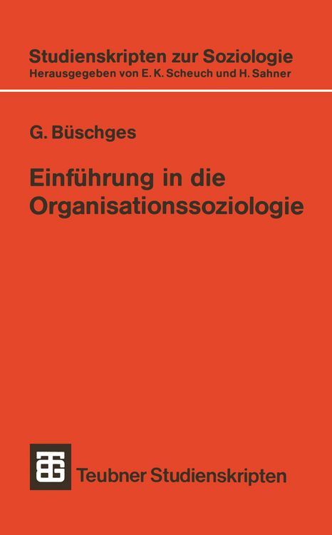 Produktbild: Einf&uuml;hrung in die Organisationssoziologie