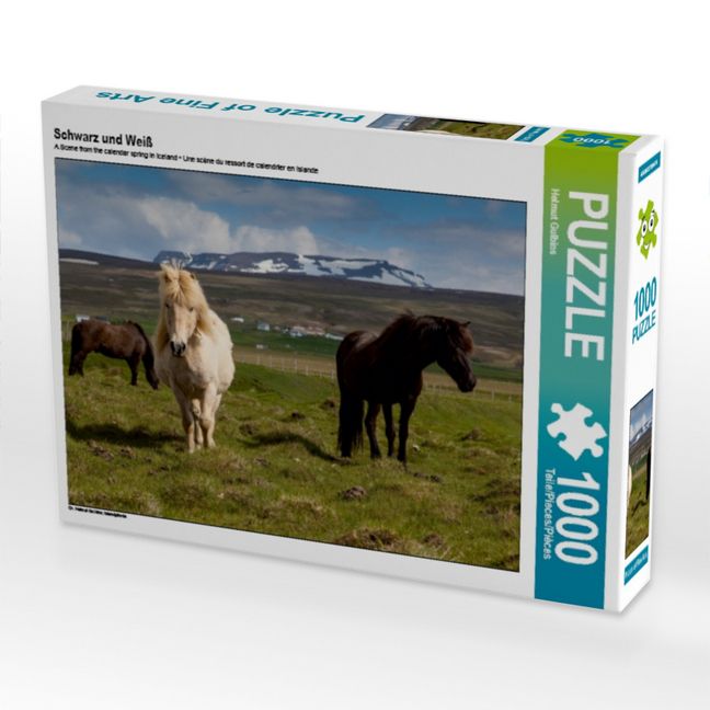 Produktbild: CALVENDO Puzzle Schwarz und Wei&szlig; | 1000 Teile Lege-Gr&ouml;&szlig;e 64x48cm Foto-Puzzle f&uuml;r gl&uuml;ckliche Stunden