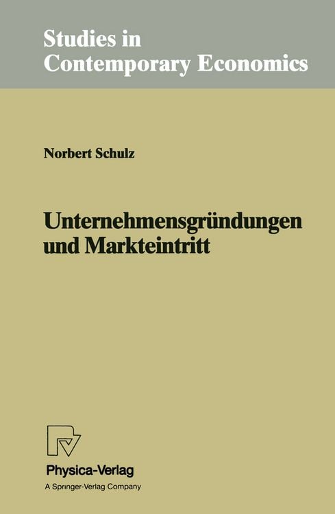 Produktbild: Unternehmensgr&uuml;ndungen und Markteintritt