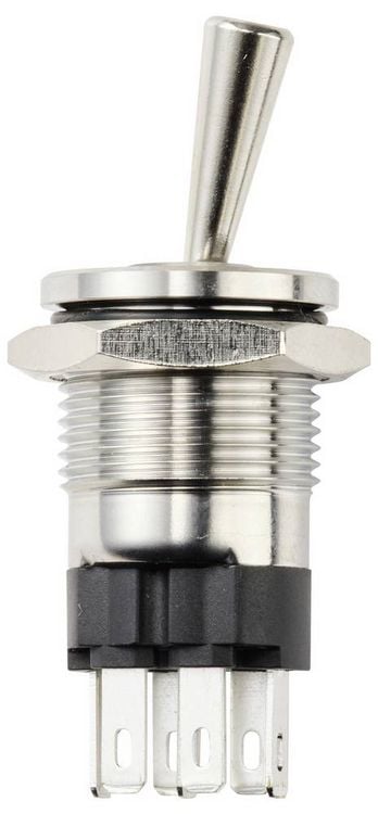 Produktbild: TRU COMPONENTS TC-14378416 Kippschalter 250 V/AC 15A 1 x Ein/Aus IP67 1St.
