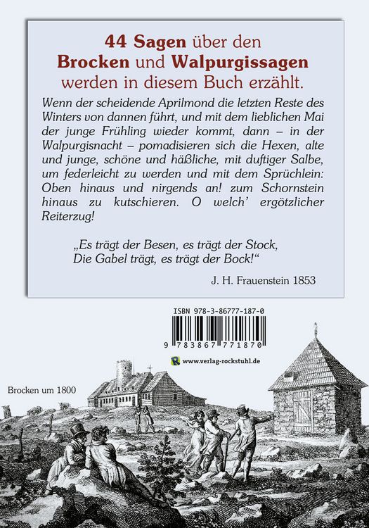 Produktbild: Das Brocken Sagenbuch