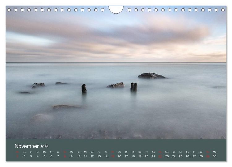 Produktbild: Ostsee - Perlen aus Mecklenburg-Vorpommern (Wandkalender 2026 DIN A4 quer), CALVENDO Monatskalender