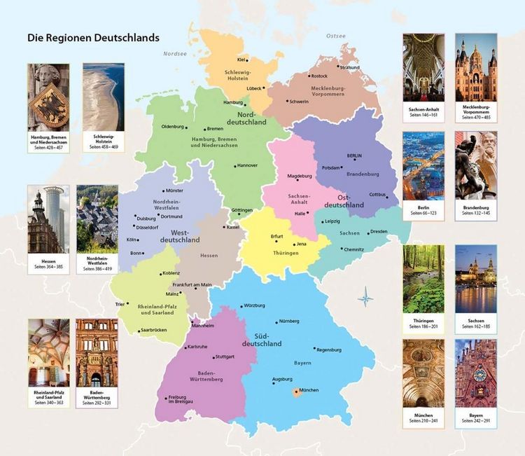 Produktbild: Vis-&agrave;-Vis Reisef&uuml;hrer Deutschland entdecken. Vom Alpenrand zur Waterkant