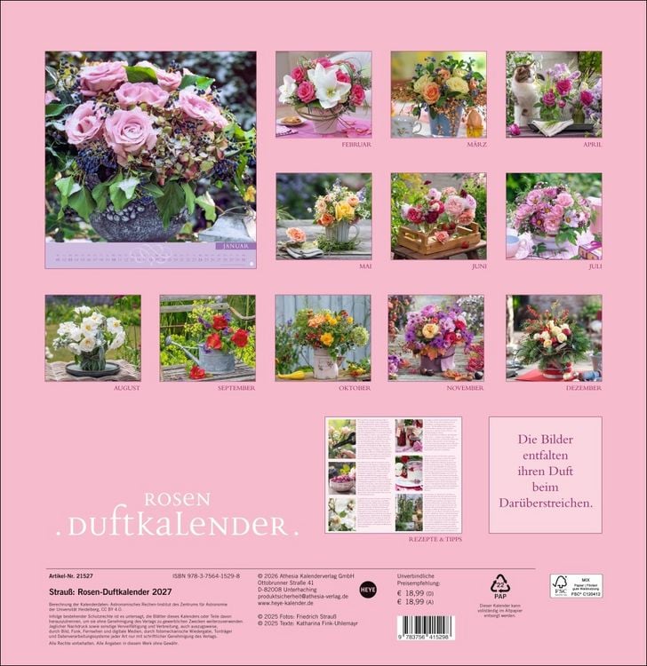 Produktbild: Rosenduftkalender 2027