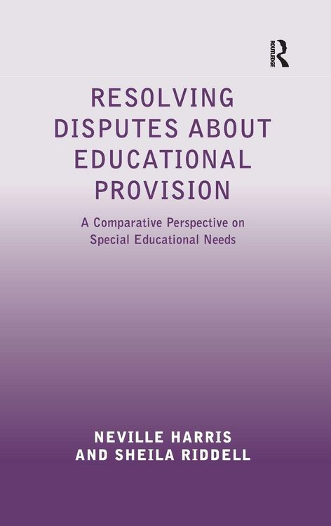 Produktbild: Resolving Disputes about Educational Provision