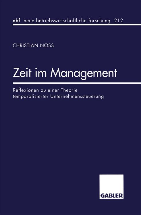 Produktbild: Zeit im Management