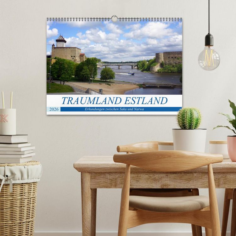 Produktbild: Traumland Estland - Erkundungen zwischen Saka und Narva (Wandkalender 2026 DIN A3 quer), CALVENDO Monatskalender