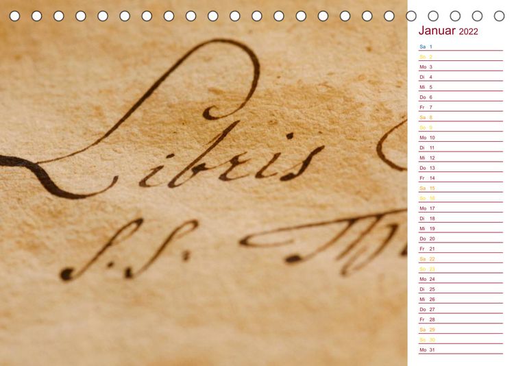 Produktbild: Welt der B&uuml;cher (Tischkalender 2022 DIN A5 quer)