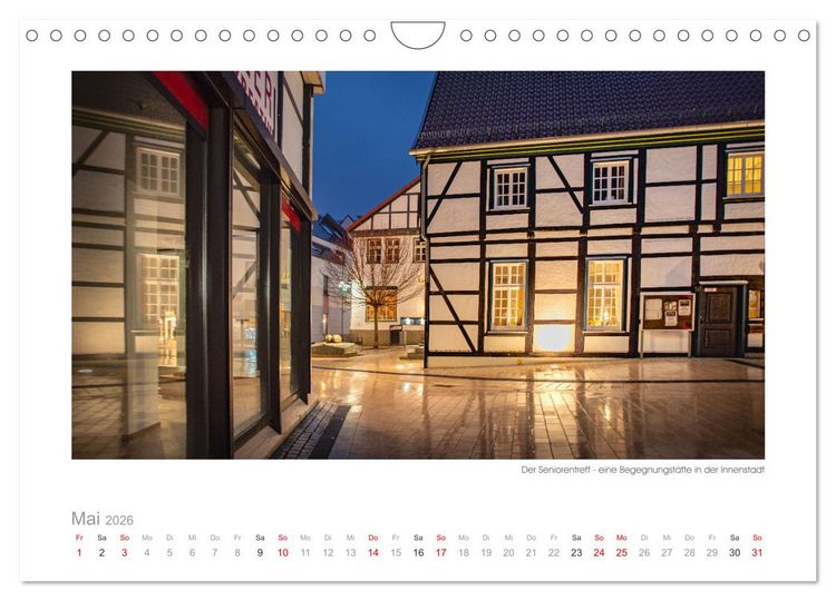 Produktbild: L(i)ebenswertes UNNA (Wandkalender 2026 DIN A4 quer), CALVENDO Monatskalender