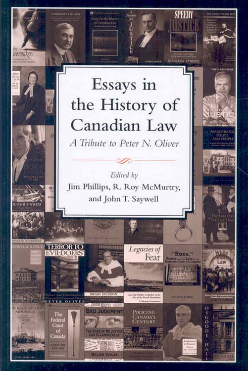 Produktbild: Essays in the History of Canadian Law, Volume X
