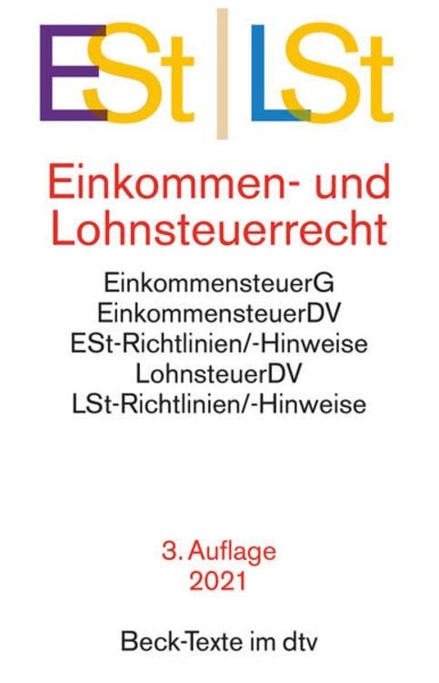 Bild vom Artikel Einkommen- / Lohnsteuerrecht vom Autor 