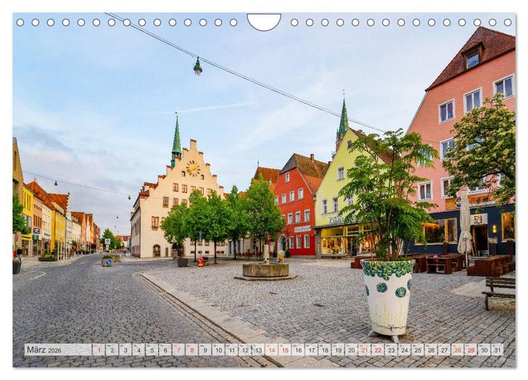 Produktbild: Neumarkt in der Oberpfalz Impressionen (Wandkalender 2026 DIN A4 quer), CALVENDO Monatskalender