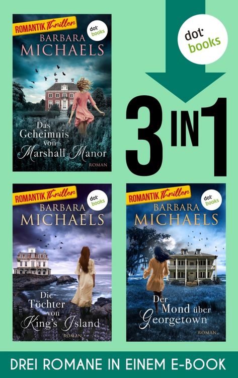 Produktbild: Die T&ouml;chter von King's Island, Der Mond &uuml;ber Georgetown & Das Geheimnis von Marshall Manor