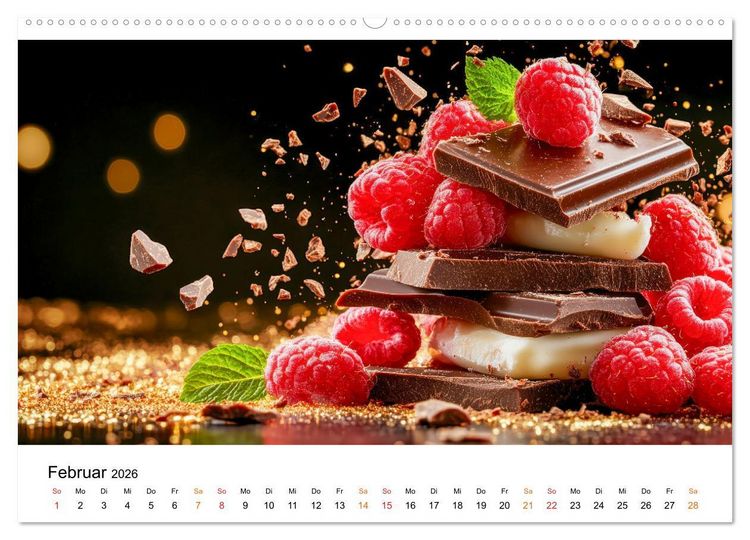 Produktbild: Sch&auml;tze der Confiserie Kunst (Wandkalender 2026 DIN A2 quer), CALVENDO Monatskalender
