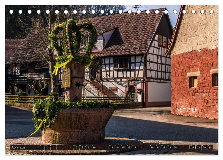 Produktbild: Augenschmaus Pf&auml;lzer Wald (Tischkalender 2026 DIN A5 quer), CALVENDO Monatskalender