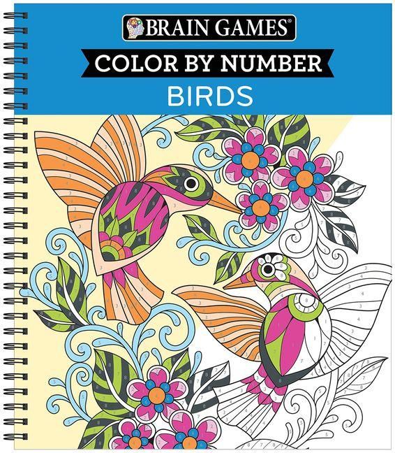 Produktbild: Brain Games - Color by Number: Birds