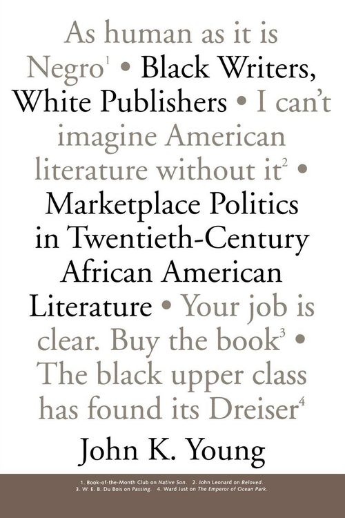 Produktbild: Black Writers, White Publishers