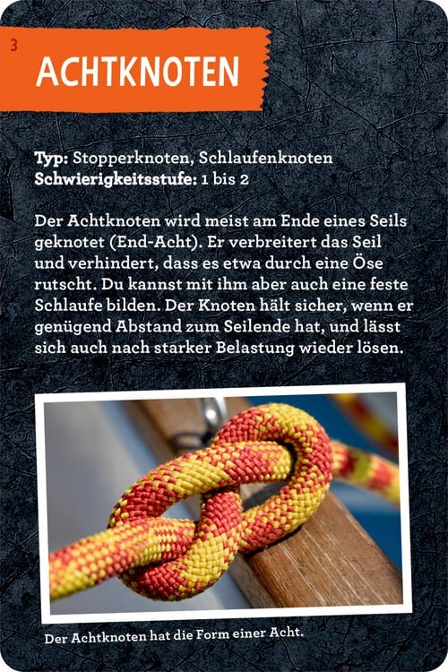 Produktbild: 30 Knoten mit Seilen zum &Uuml;ben