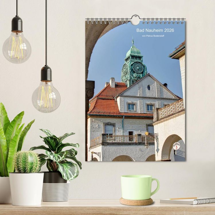 Produktbild: Bad Nauheim 2026 von Petrus Bodenstaff (Wandkalender 2026 DIN A4 hoch), CALVENDO Monatskalender