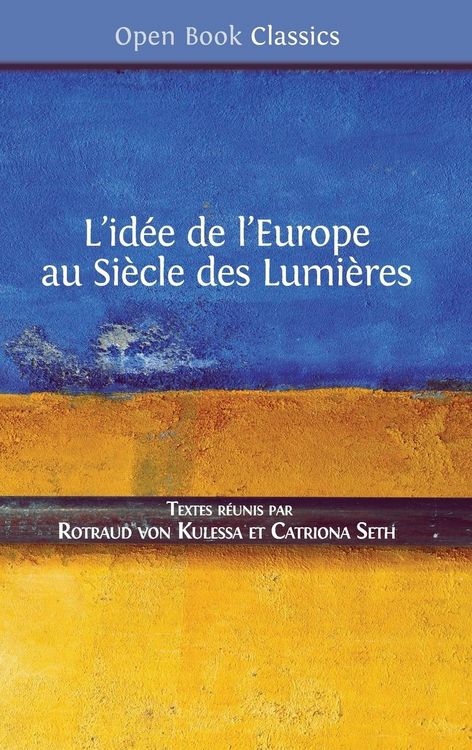 Produktbild: L'id&eacute;e de l'Europe