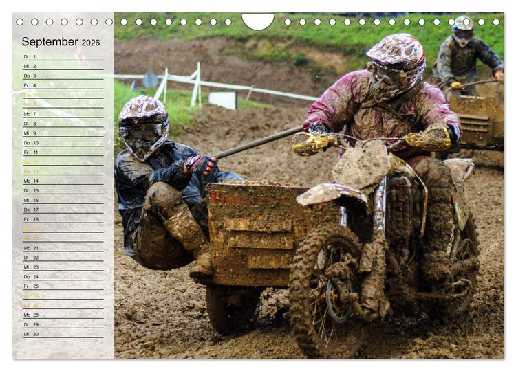 Produktbild: Motocross - tollk&uuml;hne Kerle (Wandkalender 2026 DIN A4 quer), CALVENDO Monatskalender