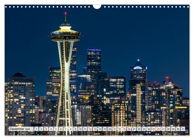 Produktbild: Faszination USA - Eine Reise durch Stadt und Natur (Wandkalender 2026 DIN A3 quer), CALVENDO Monatskalender