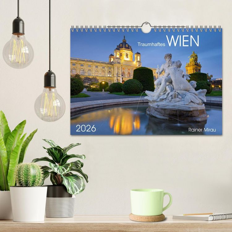 Produktbild: Traumhaftes Wien 2026 (Wandkalender 2026 DIN A4 quer), CALVENDO Monatskalender