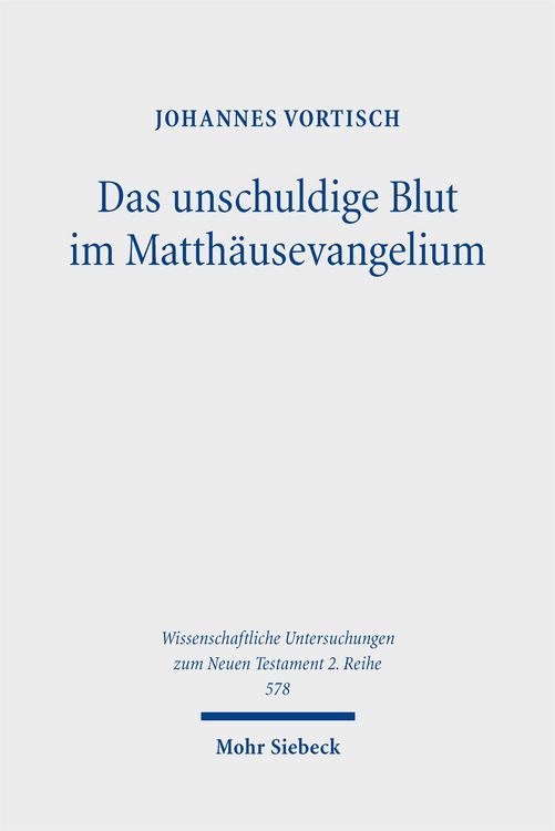 Produktbild: Das unschuldige Blut im Matth&auml;usevangelium