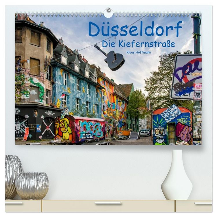 Produktbild: D&uuml;sseldorf - Die Kiefernstra&szlig;e (hochwertiger Premium Wandkalender 2026 DIN A2 quer), Kunstdruck in Hochglanz