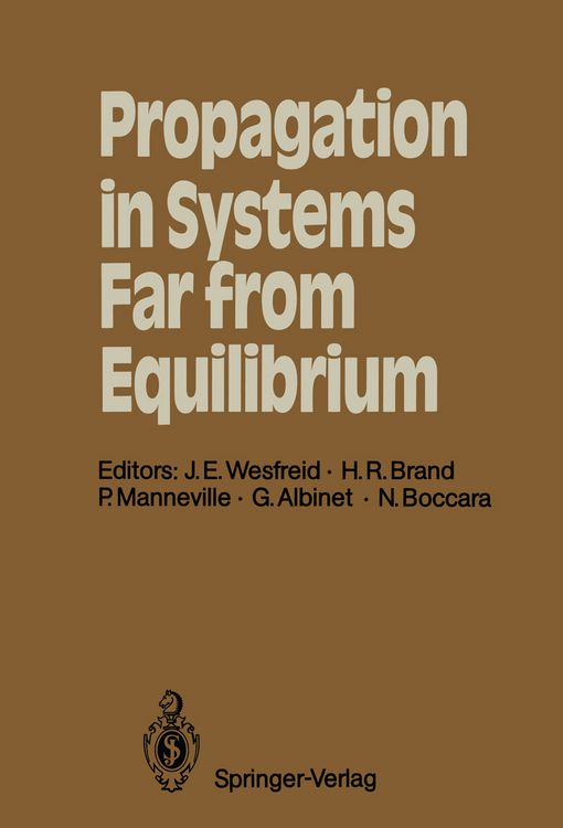 Produktbild: Propagation in Systems Far from Equilibrium