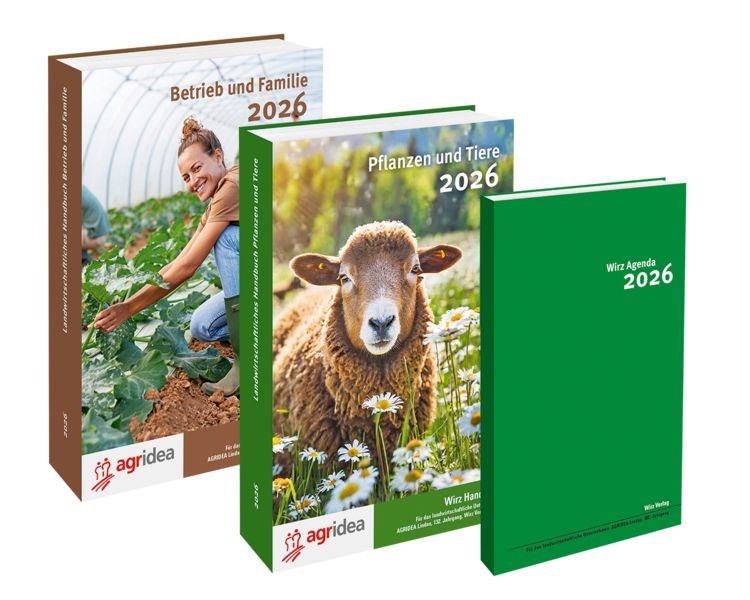 Produktbild: Wirz 2026 / Wirz Set, bestehend aus beiden Handb&uuml;chern und Agenda