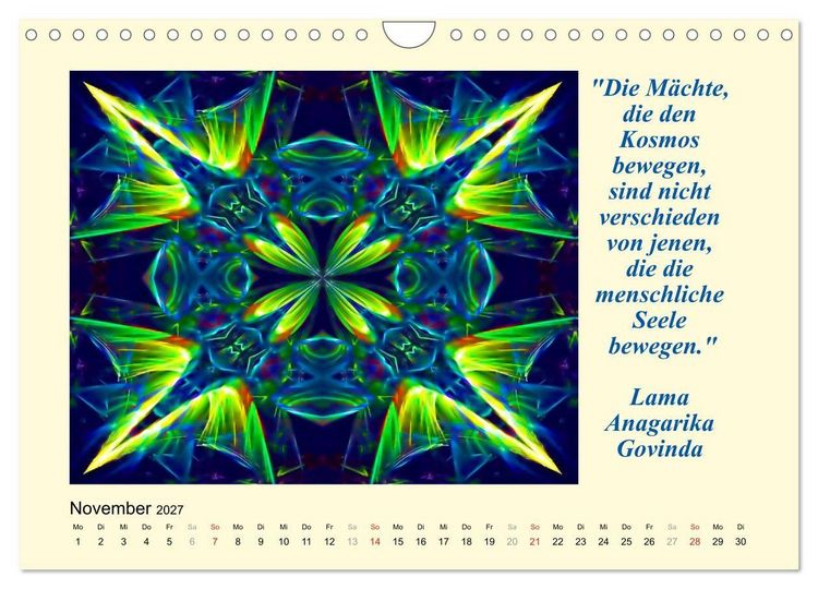 Produktbild: Meditation - Asiatische Weisheiten (Wandkalender 2027 DIN A4 quer), CALVENDO Monatskalender