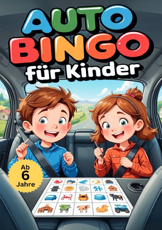 Produktbild: Auto Bingo f&uuml;r Kinder ab 6 Jahre