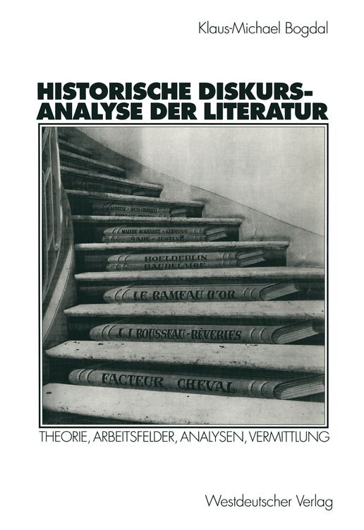 Produktbild: Historische Diskursanalyse der Literatur