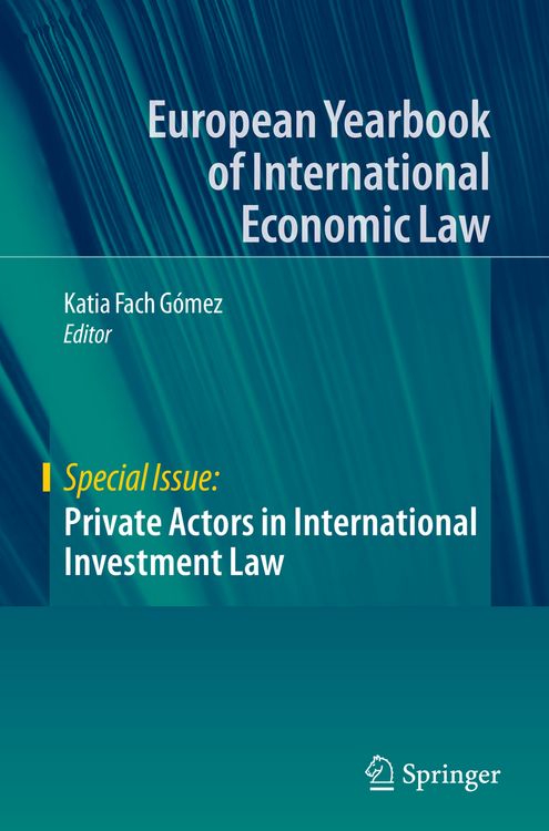 Produktbild: Private Actors in International Investment Law