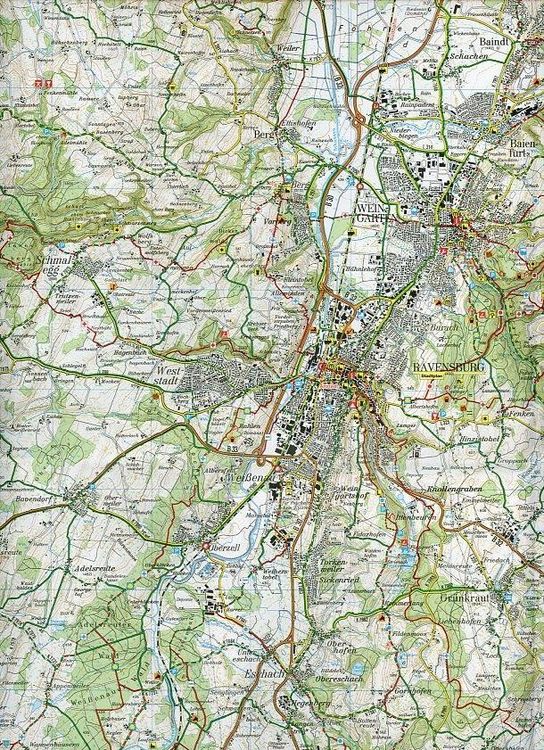 Produktbild: LGL BW 50 000 Freizeit &Ouml;stlicher Bodensee 1 : 50 000