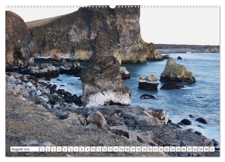 Produktbild: Island - faszinierende Landschaften im S&uuml;den (Wandkalender 2026 DIN A2 quer), CALVENDO Monatskalender
