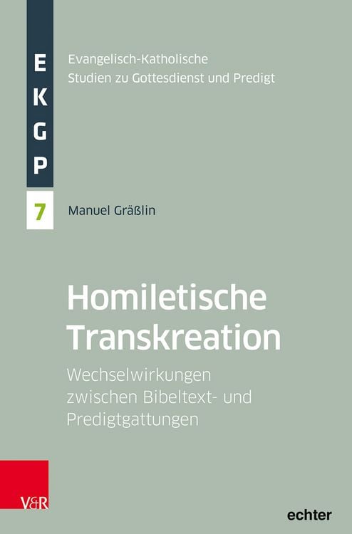 Produktbild: Homiletische Transkreation