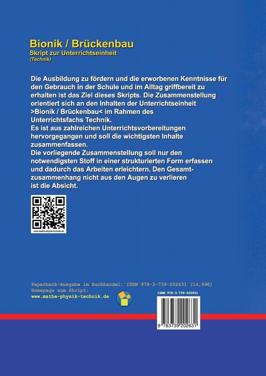 Produktbild: Bionik / Br&uuml;ckenbau