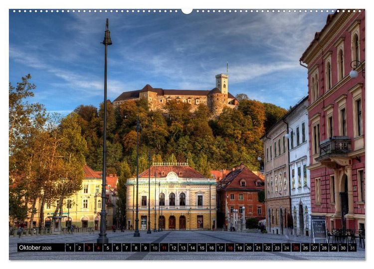 Produktbild: Europ&auml;ische St&auml;dte (hochwertiger Premium Wandkalender 2026 DIN A2 quer), Kunstdruck in Hochglanz