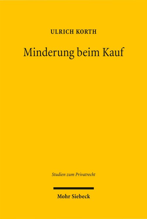 Produktbild: Minderung beim Kauf